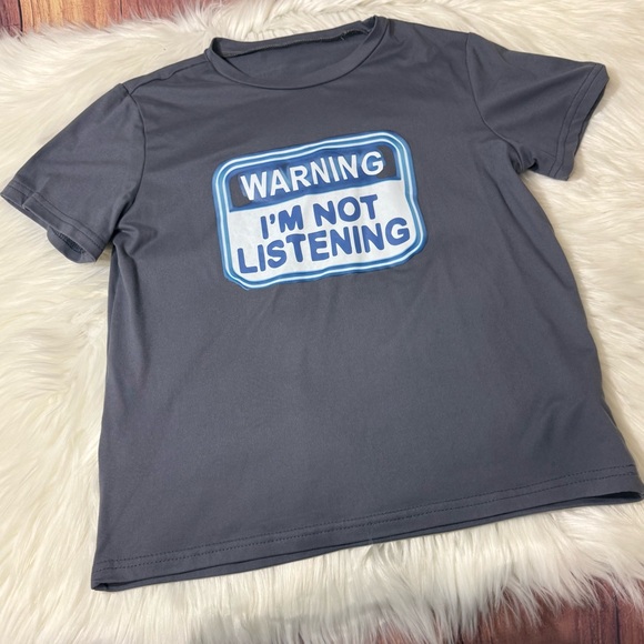 SHEIN Graphic Short Sleeve Shirt - Boys Size 9Y - Picture 2 of 11